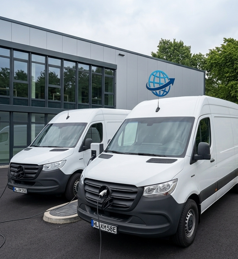Umweltfreundlicher Transporter von Kamiran Transporte